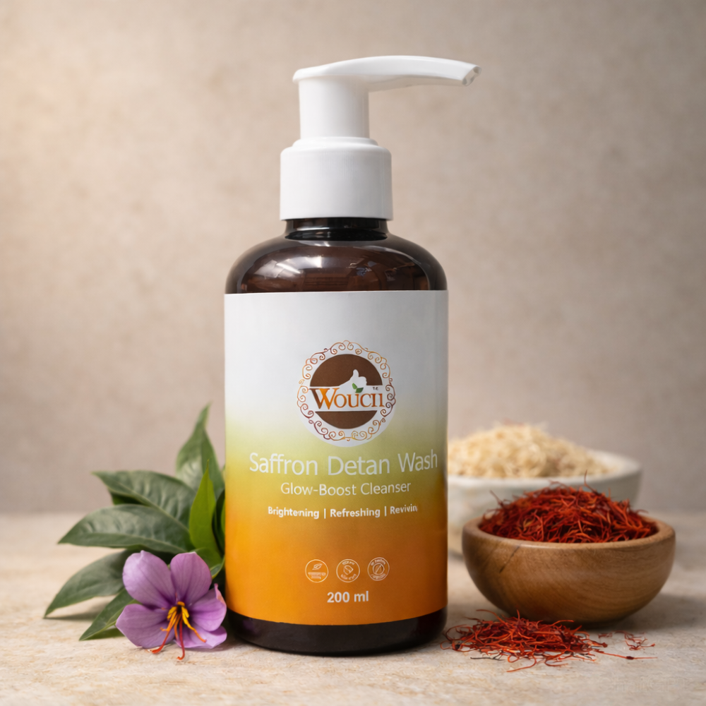 Gentle cleansing formula, saffron-infused body wash, natural skin brightener, daily skincare essential, body wash for radiant skin, hydrating face and body cleanser, soothing saffron fragrance, anti-tan body wash, skin-revitalizing formula, glowing skin care, gentle exfoliation, nourishing body wash, sulfate-free cleanser, all-in-one face and body wash, natural skincare solution, eco-friendly body wash, deep pore cleansing, skin hydration booster, revitalized and refreshed skin