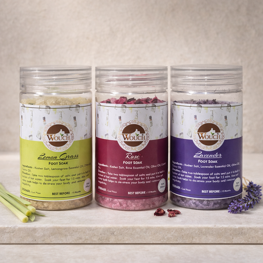 Foot soak for relaxation, rejuvenating bath salts, soothing bath salts, Epsom salt soak for stress relief, lavender foot soak for sleep, rose bath salts for relaxation, energizing lemongrass foot soak, foot soak for sore feet, all-natural bath salts, chemical-free foot soak, vegan foot soak, cruelty-free bath salts, bath salts for tired feet, aromatic bath salts for stress, therapeutic foot soak, hydrating foot soak, essential oils foot soak, calming foot soak, rejuvenating foot soak experience