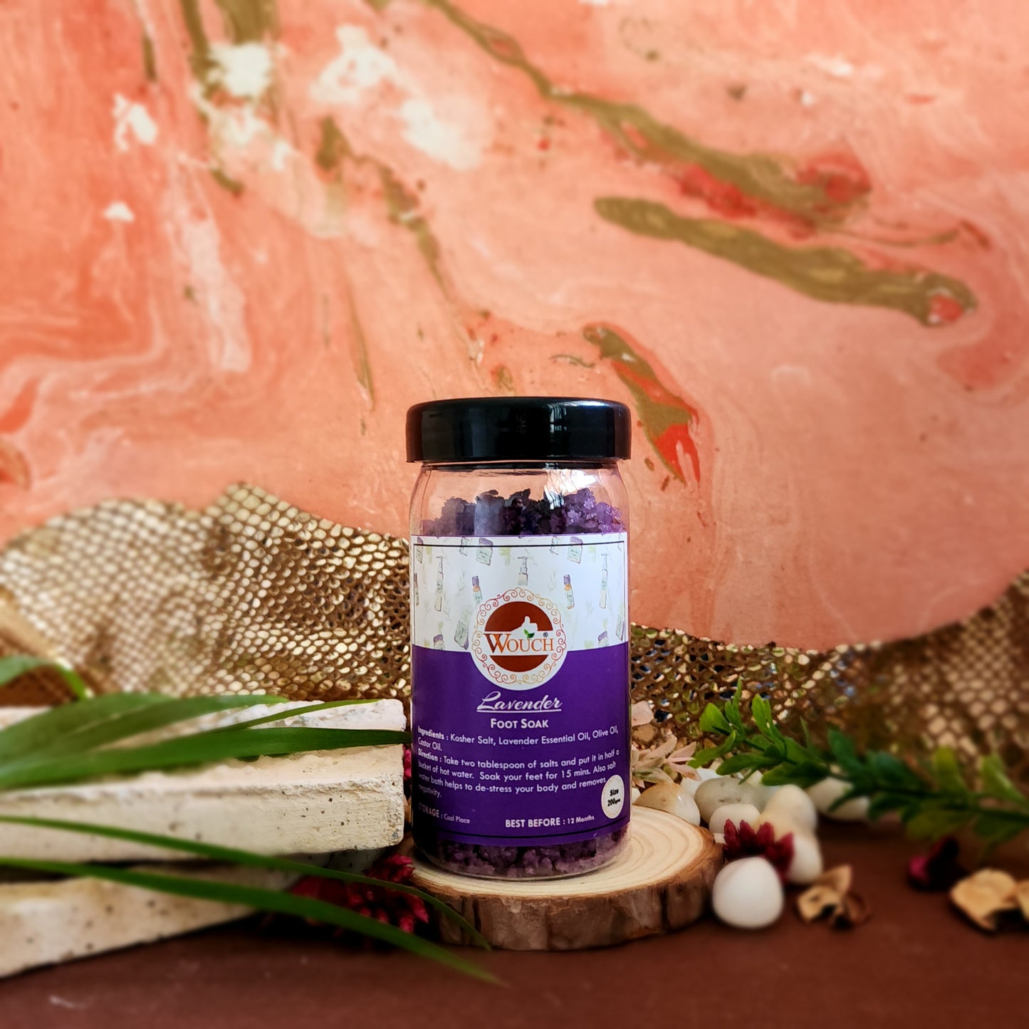 Lavender Bath Salt/ Foot Soak