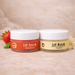 Wouch lip balm combo pack vanilla and chocolate flavor in round jar, natural vanilla and chocolate lip balm set with moisturizing formula, Wouch herbal lip balm duo for soft and hydrated lips, vanilla and chocolate lip balm jars for daily lip care, nourishing lip balm combo pack in vanilla and cocoa flavor, Wouch lip balm twin pack for dry and chapped lips, moisturizing lip balm set with smooth texture and natural ingredients


