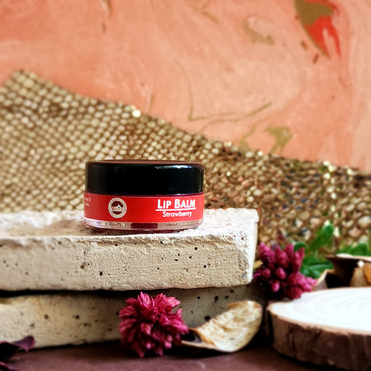 Hydrating lip care, strawberry-scented lip balm, soft and smooth lips, natural lip moisturizer, lip balm for dry lips, fruity lip balm, nourishing lip care, long-lasting hydration, glossy and supple lips, lip balm with natural ingredients, gentle lip repair, everyday lip balm, non-sticky formula, lips protection from dryness, pocket-friendly lip care, sweet strawberry fragrance, natural tinted balm, eco-friendly lip balm, lip care for all seasons, revitalized and moisturized lips